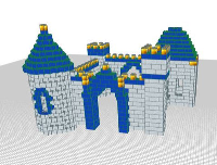 Castle - Magic Castle - 18 Ft 3 In x 16 Ft 9 In x 11 Ft 7 In