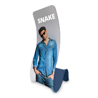 Formulate Snake Tension Fabric Stand