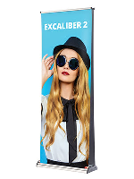 Excalibur Premium Double Sided Roller Banner