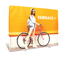 Embrace Plus Illuminated Fabric Pop Up Stand