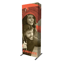 3x1 Embrace Fabric Pop Up Stand