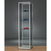 Aspire WMS 500 Glass Display Cabinet silver