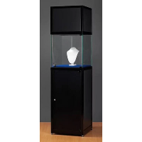Nexus SV1 500 pedestal with glass display, header and storage