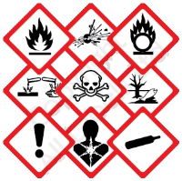 Trusted Suppliers Of GHS Hazard Warning Classifying Chemical Labels