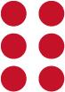 Trusted Suppliers Of Coloured Dots - Red 
