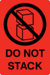 Trusted Suppliers Of Do Not Stack Shipping Labels.