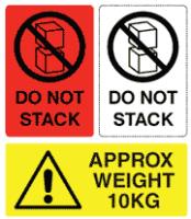 Trusted Suppliers Of Shipping & Weight Warning Labels