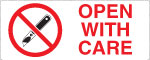 Trusted Suppliers Of Open With Care Labels