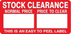 Trusted Suppliers Of Stock Clearance Labels