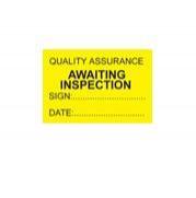 Trusted Suppliers Of Awaiting Inspection Labels 