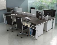  Height Adjustable Back-To-Back Benches In Brent