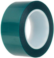 25mm x 66m Green Polyester Masking Tape Wickford
