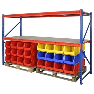 Longspan Heavy Duty Racking Unit