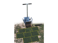 Square Turf Doctor- 23Cm (9Inch). Produces Pyramid Shape Squares Of Turf.