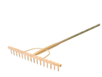 Wooden Hay Rake 30&#34; (76Cm)