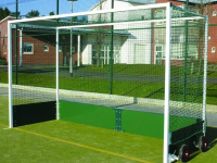 Budget Steel Regulation Hockey Goal Complete With 450Mm Backboards