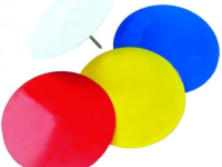 Domed Plastic Disc Markers