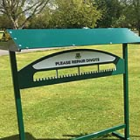 Divot Bag Stand Roof