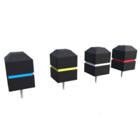 Black Square Tee Markers