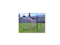 Uefa/Fifa Senior 4Mm Hexagonal Box Nets &#8211 Plain White Or Coloured Vertical Stripes