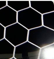 Uefa/Fifa 4Mm White & Coloured Hexagonal Nets