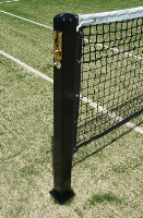 Suppliers Of 76Mm Square Steel Black Thermo Dipped Outdoor Tennis Posts
