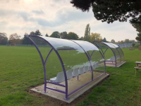 Suppliers Of Milan 5Mm Pet Plastic Shelter/Dug Out With Seating
