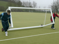 Suppliers Of Self Weighted Aluminium Elliptical 5-A-Side Goal 4.88M X 1.22M (16Ft X 4Ft)