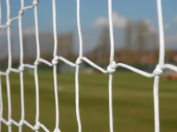 Suppliers Of 4.5Mm Knotted White Twine Nets For 7V7 16Ft X 6Ft Self Weighted & Rollaway Goals