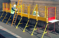Trestle Guardrail system For Sale & Hire Manchester