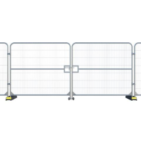 Temporary Fence- Double Vehicle Gate (latch)