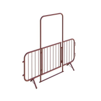 Crowd Control Barrier- Walk Through with Gate For Hire