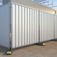 Hoarding Panel 2m x 2m Galvanised For Hire