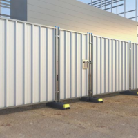 Hoarding Panel-1m  Pedestrian Gate For Hire
