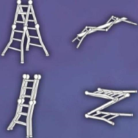 Multi-purpose Folding Ladder