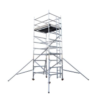 Aluminium Towers-2.5m Long Platform Euro Tower 500 - Double Width