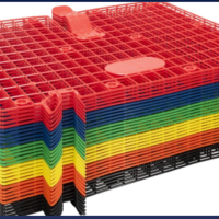 British Designed Stackable Brick Guards for Scaffolding
