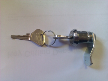 31 Series Locker Lock (Crank Towards) C/W 2 Keys