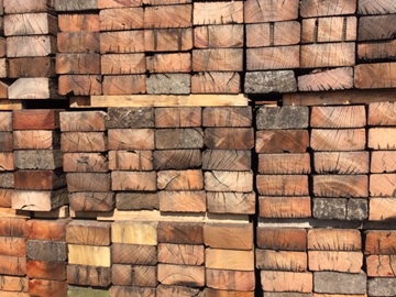 Used Jarrah & Tropical Grade 1-2 Hardwood Railway Sleepers