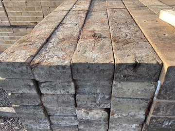 Used Jarrah & Tropical Top Grade Hardwood Railway Sleepers