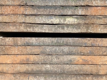 Used African Azobe Top Grade Tropical Hardwood Railway Sleepers