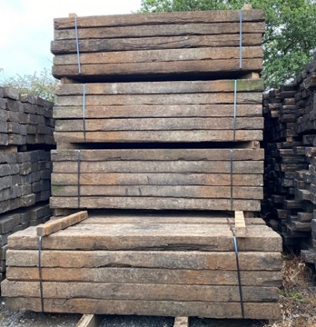 Used African Azobe Grade 1 Hardwood Railway Sleepers