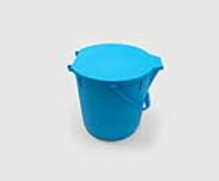 12 LITRE ULTRA HYGIENIC BUCKET WITH LID - BLUE