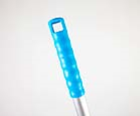 1270MM LIGHT DUTY ALUMINIUM HANDLE WITH POLYPROPYLENE GRIP - BLUE