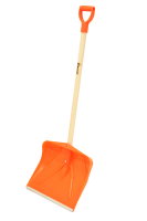 380 X 1320MM HEAVY DUTY SNOW SHOVEL WITH WOODEN HANDLE