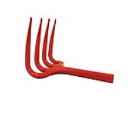 BREWER'S RAKE REPLACEMENT HEAD, RED