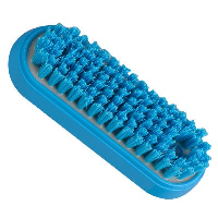 RESIN SET STIFF 122MM NAIL BRUSH - BLUE