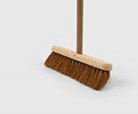 TRADE SOFT 305MM SWEEPING BROOM FITTED WITH HANDLE