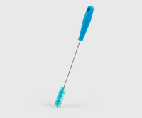 WIRE BRUSH - 375MM X 25MM&#216;, LONG TWISTED STAINLESS STEEL, MEDIUM STIFFNESS, BLUE
