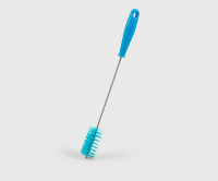 WIRE BRUSH - 400MM X 38MM&#216;, LONG TWISTED STAINLESS STEEL, MEDIUM STIFFNESS, BLUE